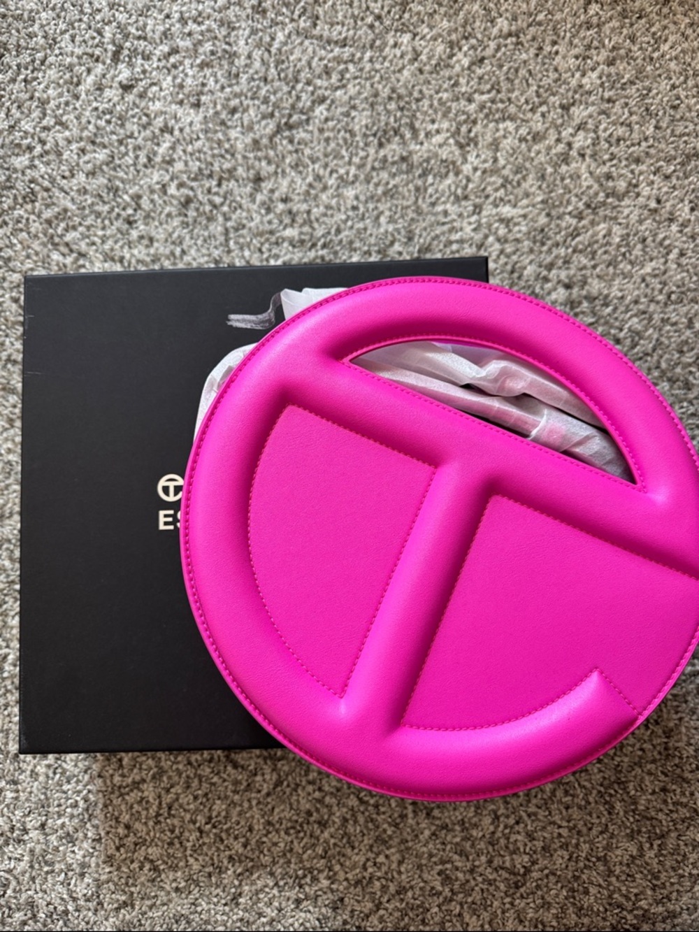 Telfar Major Circle Bag Azalea